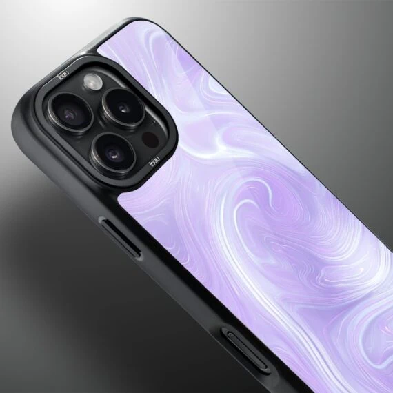 Etui do iPhone 16 Pro IBIZU DropGuard Matt z MagSafe, Ethereal Essence, Lawendowy wir (3)