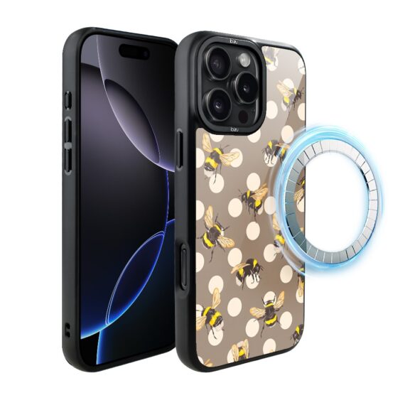 Etui do iPhone 16 Pro Max DropGuard Matt z MagSafe, Bella Fantasia, Miodowe lato (3)
