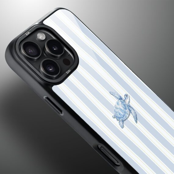Etui do iPhone 16 Pro Max IBIZU DropGuard Matt z MagSafe, Bella Fantasia, Grecki żółw (2)