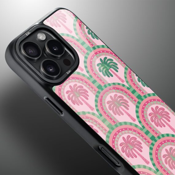Etui do iPhone 16 Pro Max IBIZU DropGuard Matt z MagSafe, Bella Fantasia, Palmy na Capri (6)