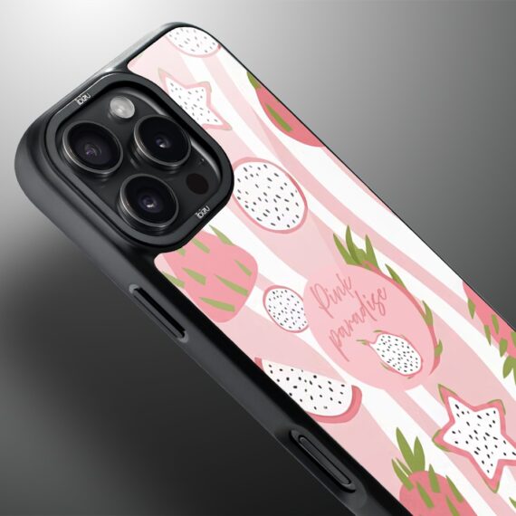 Etui do iPhone 16 Pro Max IBIZU DropGuard Matt z MagSafe, Bella Fantasia, Różowa pitaja (6)