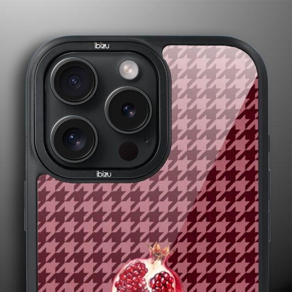 Etui do iPhone 16 Pro Max IBIZU DropGuard Matt z MagSafe, Bella Fantasia, Rubinowy granat (5)