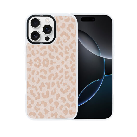 Etui do iPhone 16 Pro Max IBIZU DropGuard Matt z MagSafe, Boho, Delikatna panterka (5)