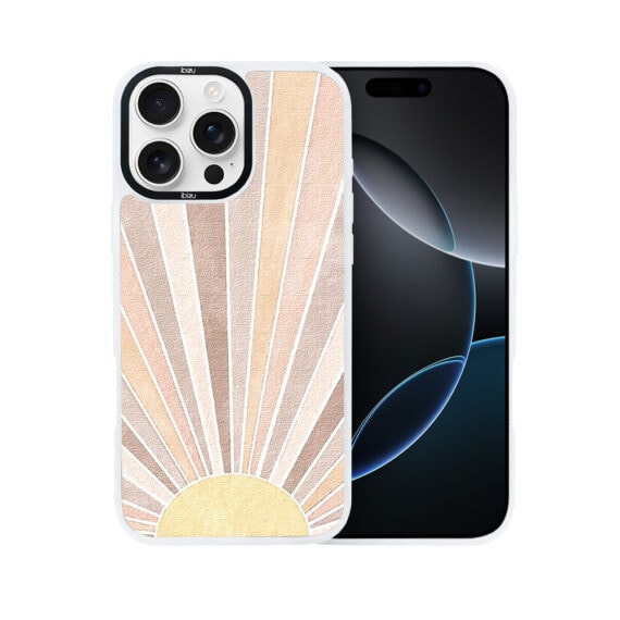 Etui do iPhone 16 Pro Max IBIZU DropGuard Matt z MagSafe, Boho, Wschód słońca (5)