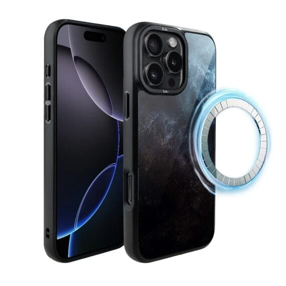 Etui do iPhone 16 Pro Max IBIZU DropGuard Matt z MagSafe, Twilight Dreams, Deep Ocean (7)
