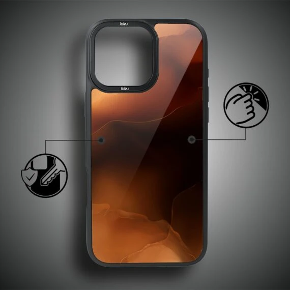 Etui do iPhone 16 Pro Max IBIZU DropGuard Matt z MagSafe, Twilight Dreams, Mars Sunset (1)
