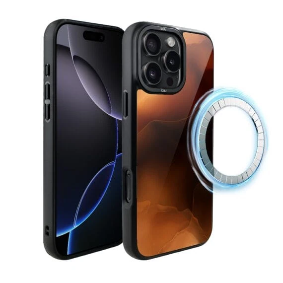 Etui do iPhone 16 Pro Max IBIZU DropGuard Matt z MagSafe, Twilight Dreams, Mars Sunset (8)