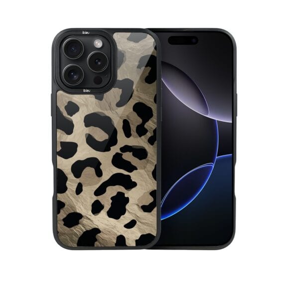 Etui do iPhone 16 Pro Max IBIZU DropGuard Matt z MagSafe, Zew Natury, Dziki Leopard (5)