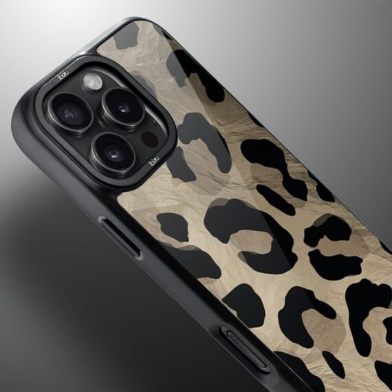 Etui do iPhone 16 Pro Max IBIZU DropGuard Matt z MagSafe, Zew Natury, Dziki Leopard (7)
