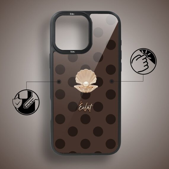 Etui do iPhone 17 DropGuard Matt z MagSafe, Bella Fantasia, Kawowa perła (5)