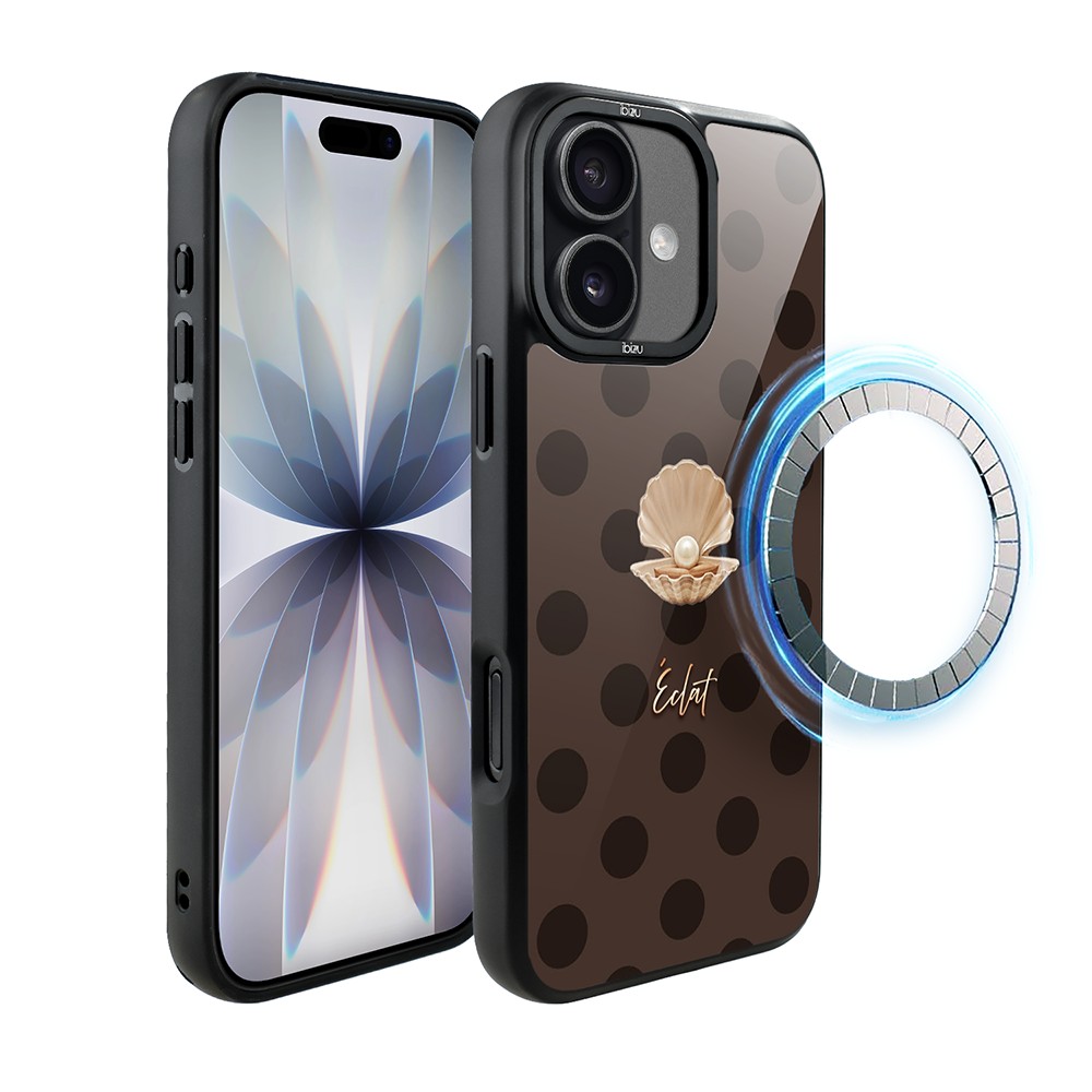 Etui do iPhone 17 DropGuard Matt z MagSafe, Bella Fantasia, Kawowa perła