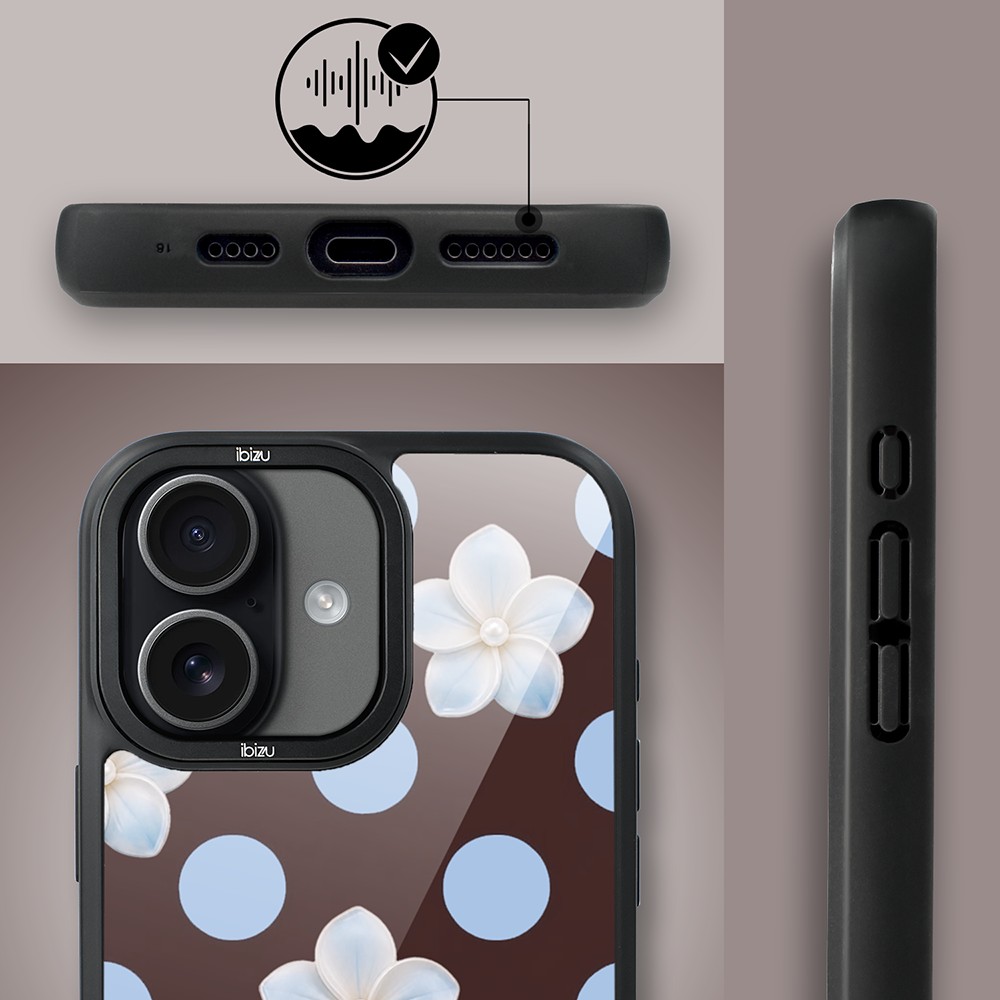 Etui do iPhone 17 DropGuard Matt z MagSafe, Bella Fantasia, Kwiat w czekoladzie (1)