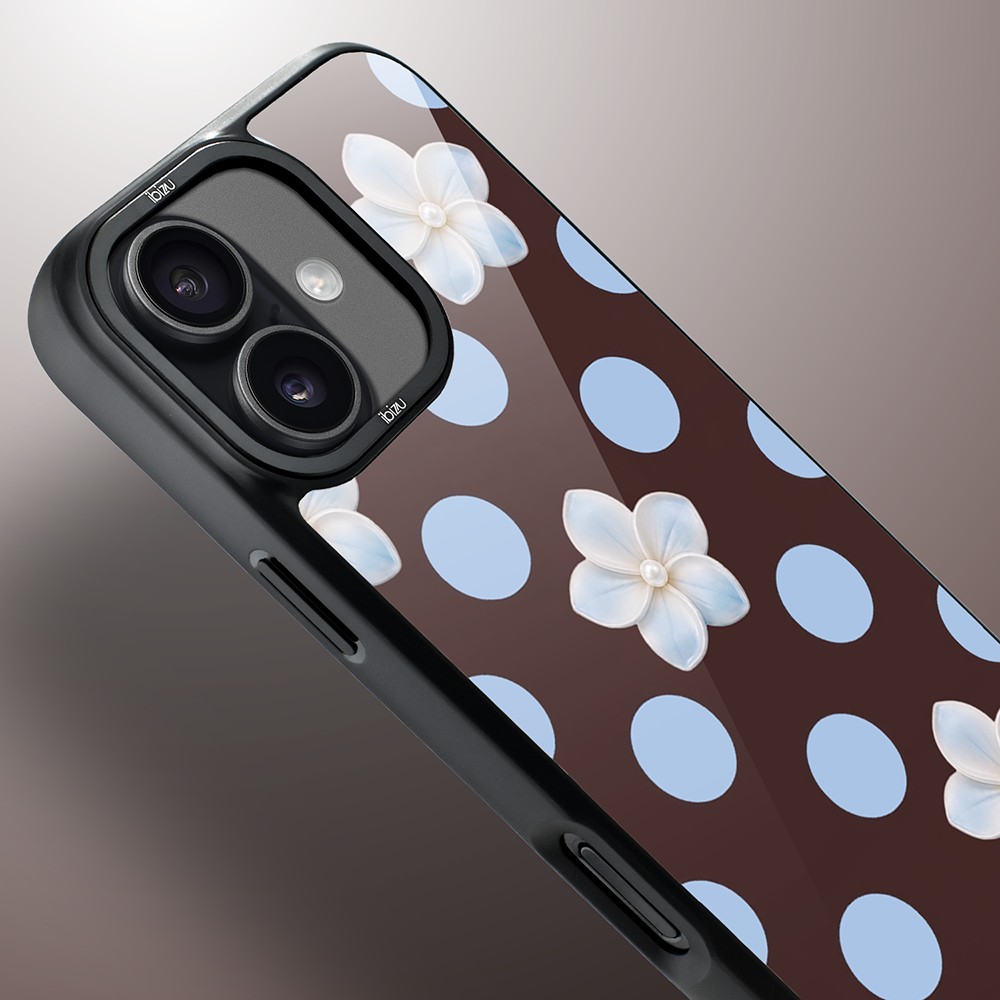 Etui do iPhone 17 DropGuard Matt z MagSafe, Bella Fantasia, Kwiat w czekoladzie (3)
