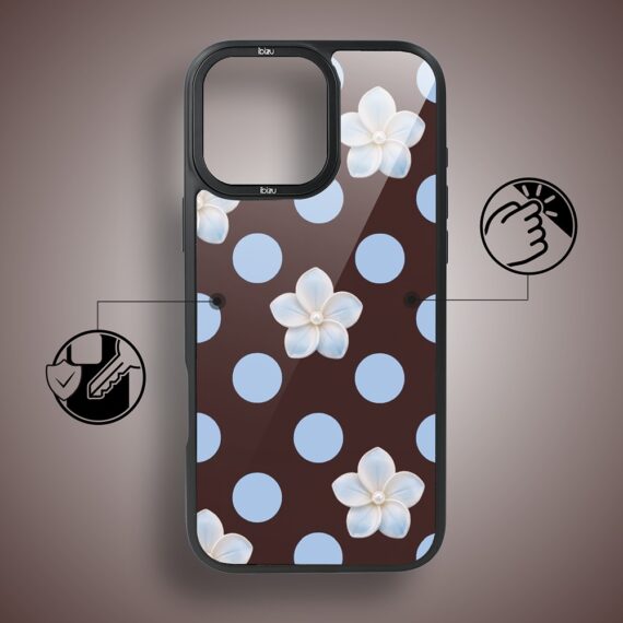 Etui do iPhone 17 DropGuard Matt z MagSafe, Bella Fantasia, Kwiat w czekoladzie (5)