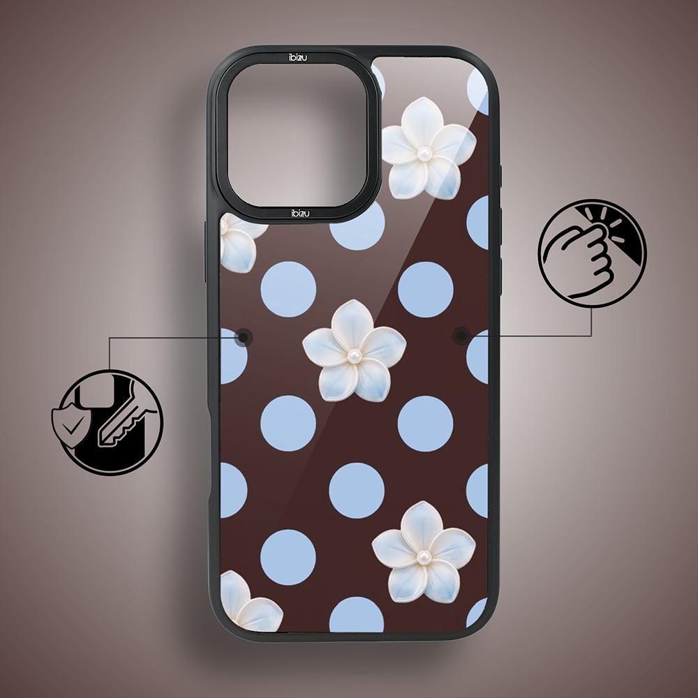 Etui do iPhone 17 DropGuard Matt z MagSafe, Bella Fantasia, Kwiat w czekoladzie (5)