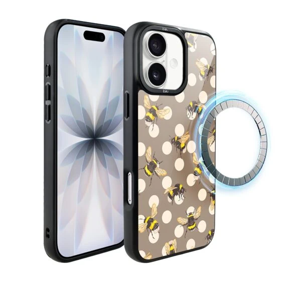 Etui do iPhone 17 DropGuard Matt z MagSafe, Bella Fantasia, Miodowe lato (6)