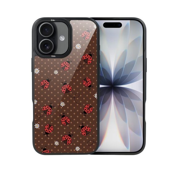 Etui do iPhone 17 DropGuard Matt z MagSafe, Bella Fantasia, Wesołe biedronki (5)