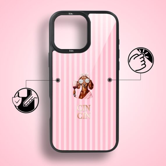 Etui do iPhone 17 IBIZU DropGuard Matt z MagSafe, Bella Fantasia, Cin Cin Bella (6)
