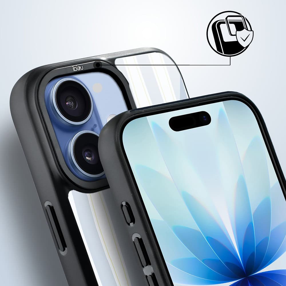 Etui do iPhone 17 IBIZU DropGuard Matt z MagSafe, Bella Fantasia, Grecki żółw (2)