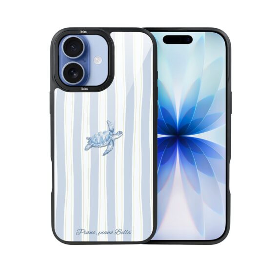 Etui do iPhone 17 IBIZU DropGuard Matt z MagSafe, Bella Fantasia, Grecki żółw (7)