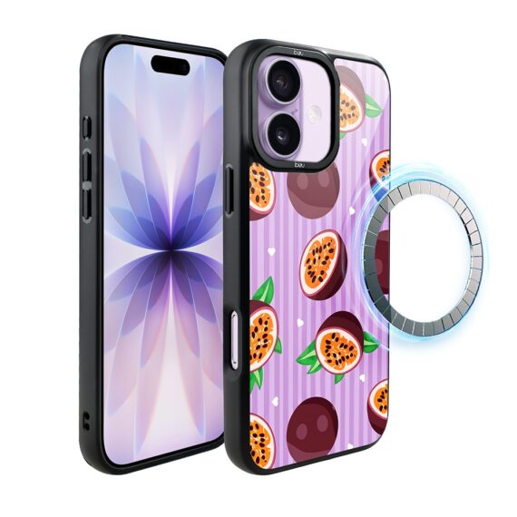 Etui do iPhone 17 IBIZU DropGuard Matt z MagSafe, Bella Fantasia, Marakujowy zawrót (3)