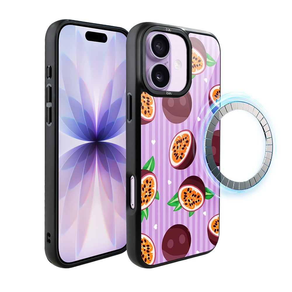 Etui do iPhone 17 IBIZU DropGuard Matt z MagSafe, Bella Fantasia, Marakujowy zawrót