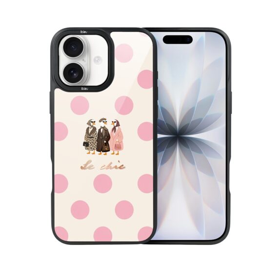 Etui do iPhone 17 IBIZU DropGuard Matt z MagSafe, Bella Fantasia, Paryskie groszki-7