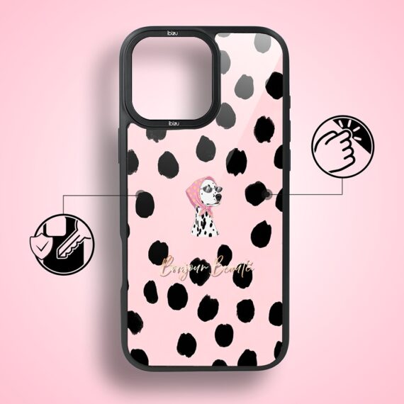 Etui do iPhone 17 IBIZU DropGuard Matt z MagSafe, Bella Fantasia, Słodki dalmatyńczyk5