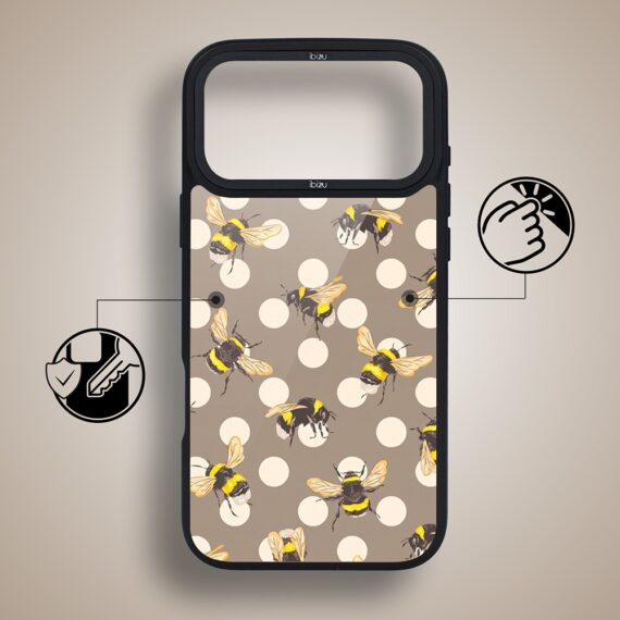 Etui do iPhone 17 Pro DropGuard Matt z MagSafe, Bella Fantasia, Miodowe lato (5)