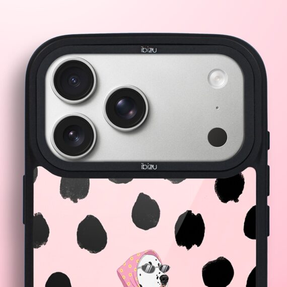 Etui do iPhone 17 Pro IBIZU DropGuard Matt z MagSafe, Bella Fantasia, Słodki dalmatyńczyk
