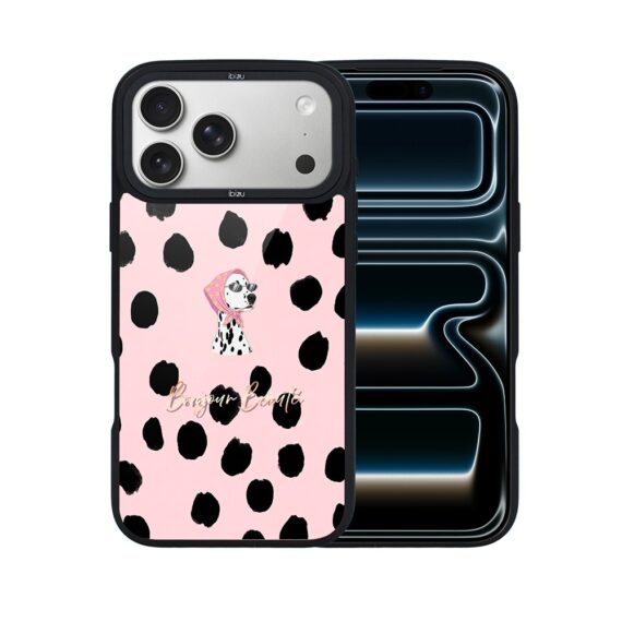 Etui do iPhone 17 Pro IBIZU DropGuard Matt z MagSafe, Bella Fantasia, Słodki dalmatyńczyk-7