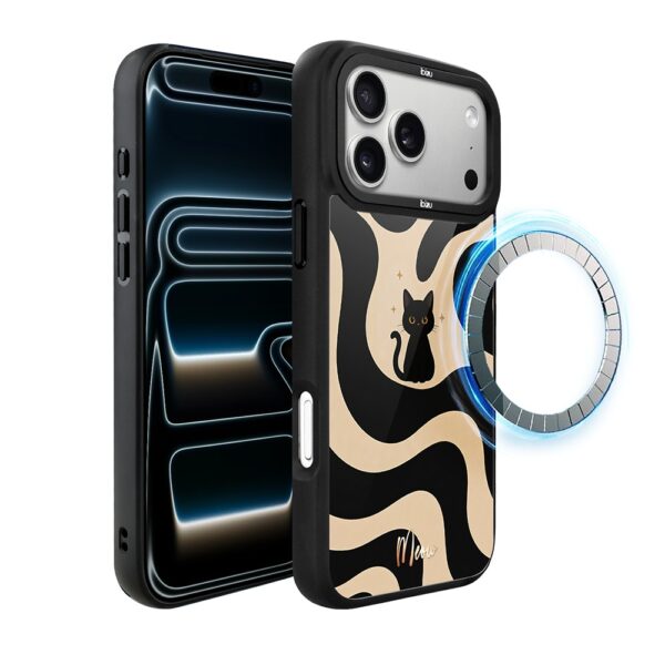 Etui do iPhone 17 Pro IBIZU DropGuard Matt z MagSafe, Bella Fantasia, Słodkie miau