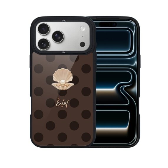 Etui do iPhone 17 Pro Max IBIZU DropGuard Matt z MagSafe, Bella Fantasia, Kawowa perła (7)