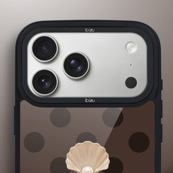 Etui do iPhone 17 Pro Max IBIZU DropGuard Matt z MagSafe, Bella Fantasia, Kawowa perła (8)