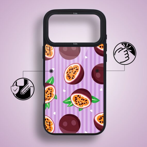Etui do iPhone 17 Pro Max IBIZU DropGuard Matt z MagSafe, Bella Fantasia, Marakujowy zawrót (1)