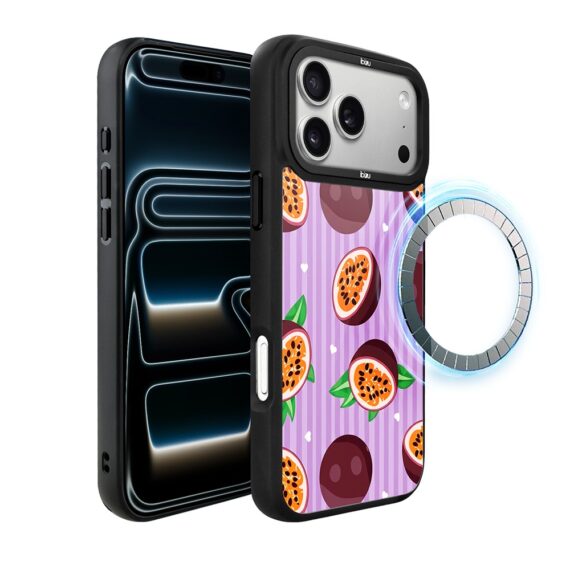 Etui do iPhone 17 Pro Max IBIZU DropGuard Matt z MagSafe, Bella Fantasia, Marakujowy zawrót (2)