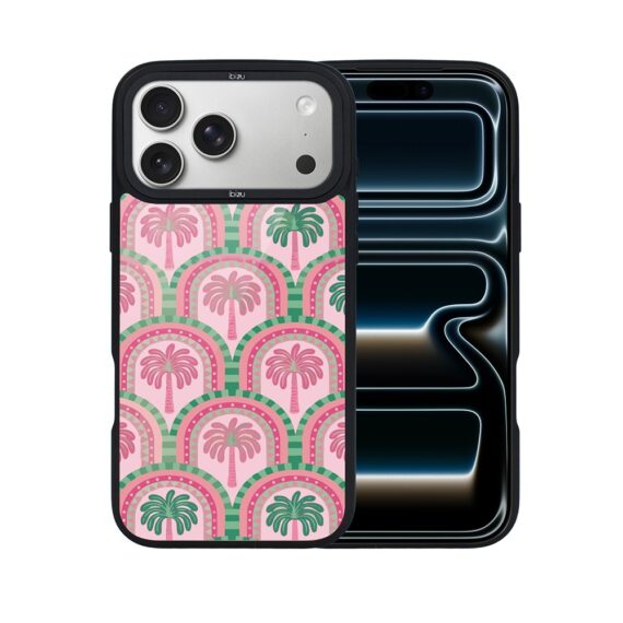 Etui do iPhone 17 Pro Max IBIZU DropGuard Matt z MagSafe, Bella Fantasia, Palmy na Capri (3)