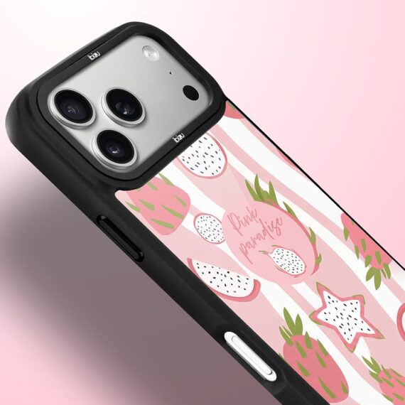 Etui do iPhone 17 Pro Max IBIZU DropGuard Matt z MagSafe, Bella Fantasia, Różowa pitaja (6)