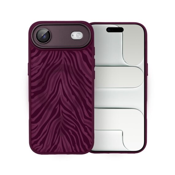 Etui do iPhone Air Color Flush z MagSafe, z osłoną aparatu, egzotyczny hibiskus, wiśniowe (1)