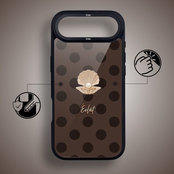 Etui do iPhone Air DropGuard Matt z MagSafe, Bella Fantasia, Kawowa perła (5)
