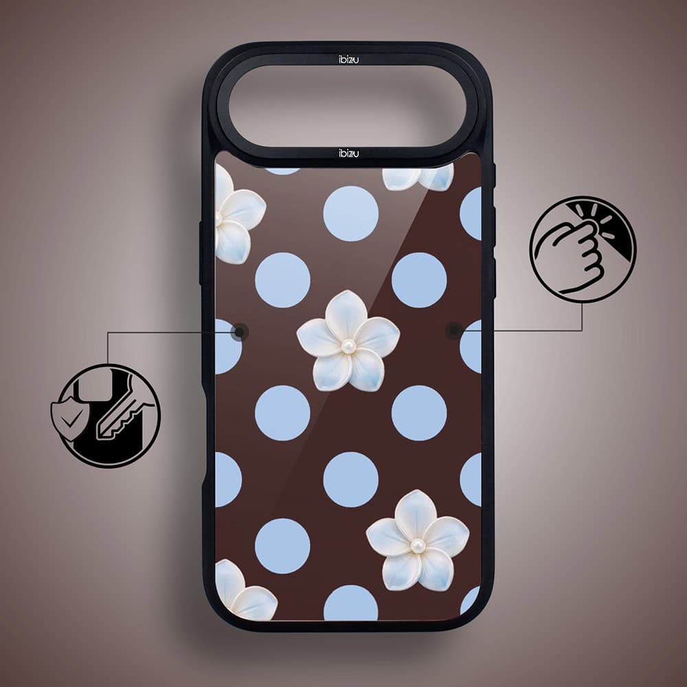 Etui do iPhone Air DropGuard Matt z MagSafe, Bella Fantasia, Kwiat w czekoladzie (4)