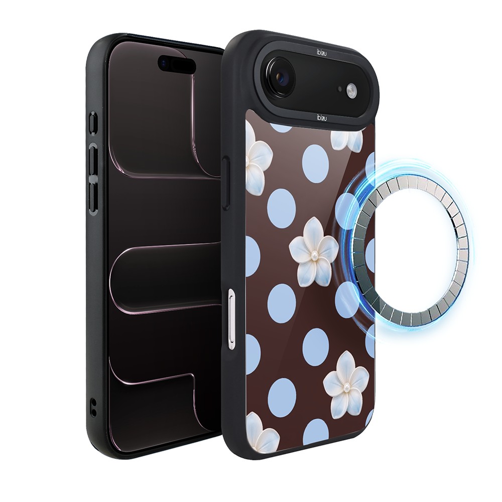 Etui do iPhone Air DropGuard Matt z MagSafe, Bella Fantasia, Kwiat w czekoladzie