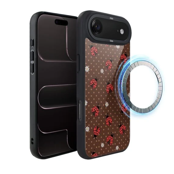 Etui do iPhone Air DropGuard Matt z MagSafe, Bella Fantasia, Wesołe biedronki (6)