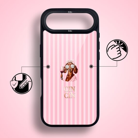Etui do iPhone Air IBIZU DropGuard Matt z MagSafe, Bella Fantasia, Cin Cin Bella (6)