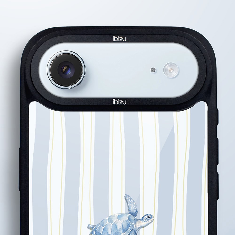 Etui do iPhone Air IBIZU DropGuard Matt z MagSafe, Bella Fantasia, Grecki żółw (1)