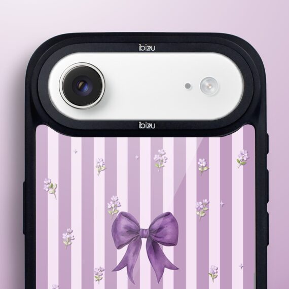 Etui do iPhone Air IBIZU DropGuard Matt z MagSafe, Bella Fantasia, Lawendowa kokarda (6)