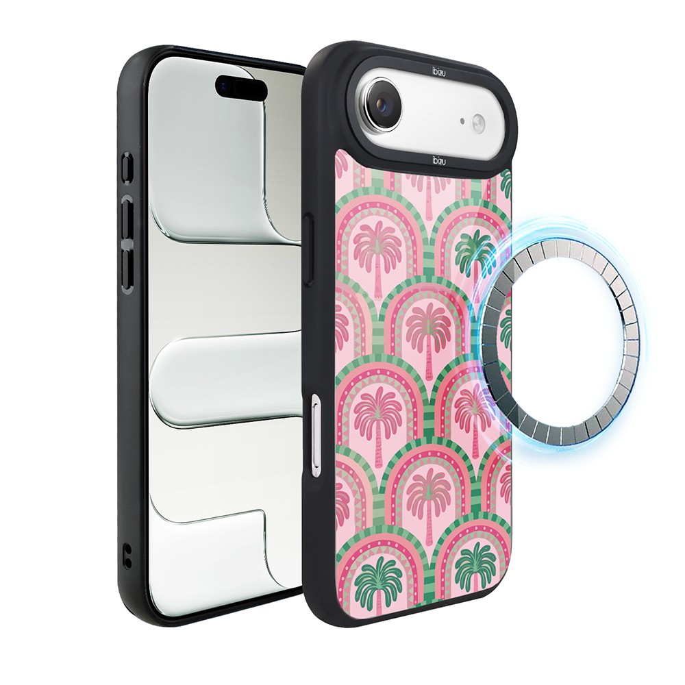 Etui do iPhone Air IBIZU DropGuard Matt z MagSafe, Bella Fantasia, Palmy na Capri