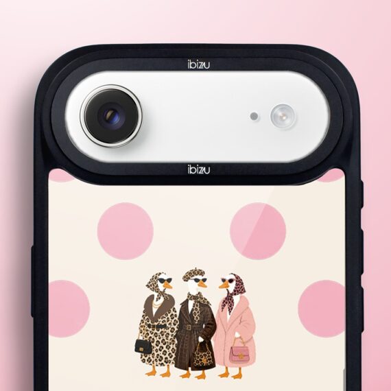 Etui do iPhone Air IBIZU DropGuard Matt z MagSafe, Bella Fantasia, Paryskie groszki