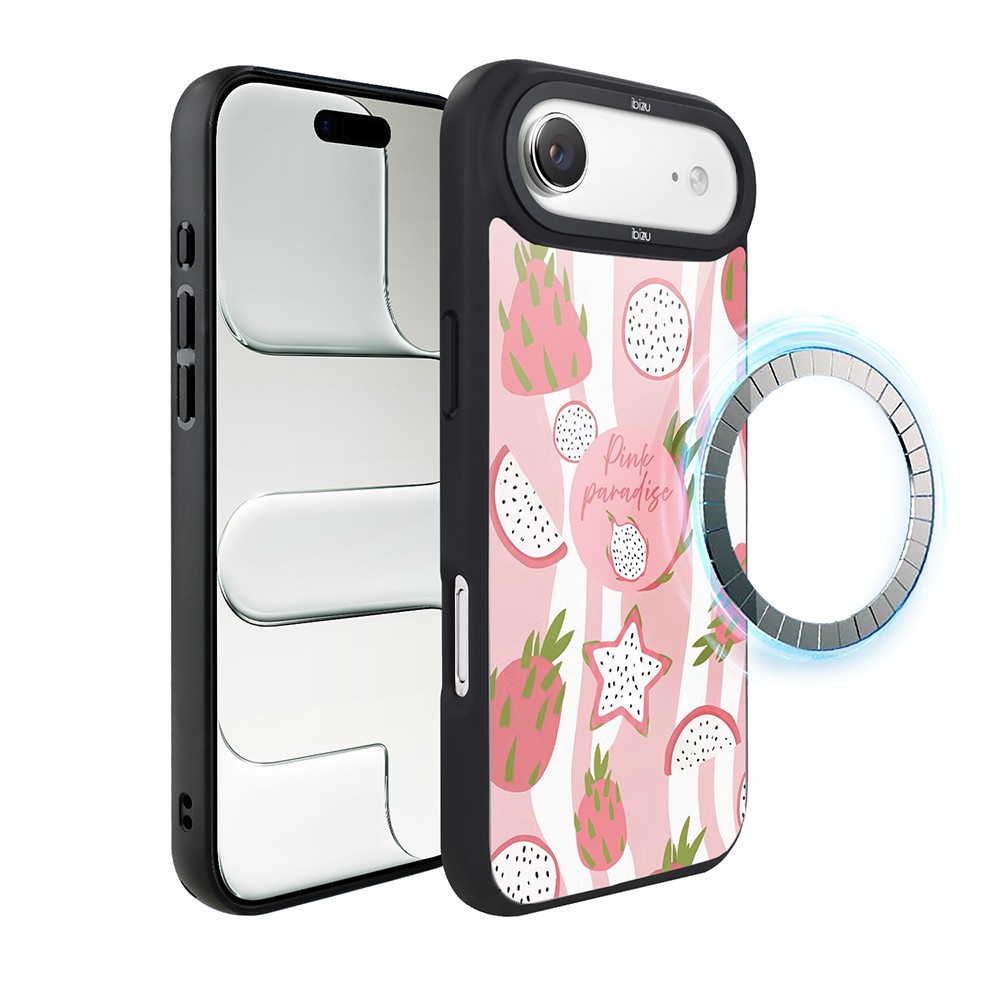 Etui do iPhone Air IBIZU DropGuard Matt z MagSafe, Bella Fantasia, Różowa pitaja