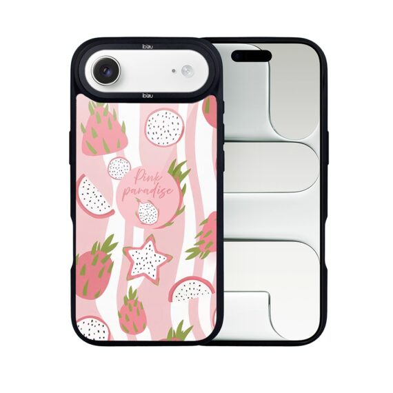 Etui do iPhone Air IBIZU DropGuard Matt z MagSafe, Bella Fantasia, Różowa pitaja (3)